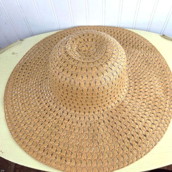 Women's BOHO Floppy Hat Stylish Black and Tan Women's Sun Hat Bundle - Picture 10 of 16